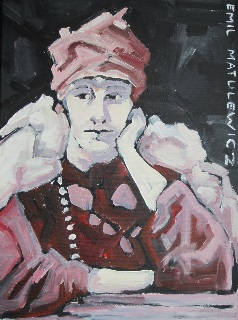 portret vrouw met tulband